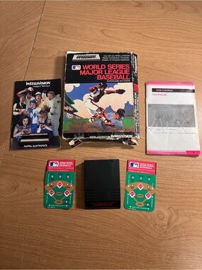 Intellivision rare ws mlb CIB tested works for use with ecs